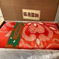 （お取引中）新品未使用の真綿布団①