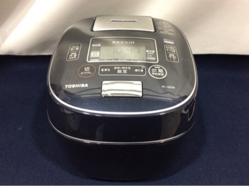 TOSHIBA 真空圧力IHジャー炊飯器 5.5合炊き RC-10VSN 2020年製