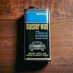 【希少】SIMONIS MASTER WAX/ヴィンテージ雑貨の画像