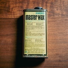 【希少】SIMONIS MASTER WAX/ヴィンテージ雑貨の画像