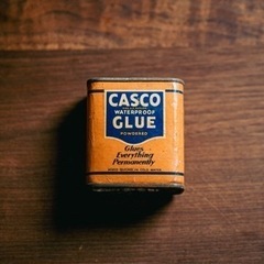 【ヴィンテージ雑貨】CASCO GLUE缶の画像