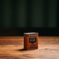 【ヴィンテージ雑貨】CASCO GLUE缶