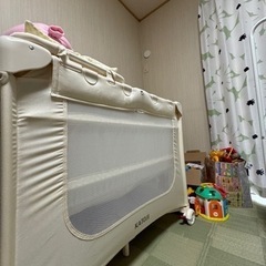 KATOJI ポータブル ベビーベッドの中古が安い！激安で譲ります