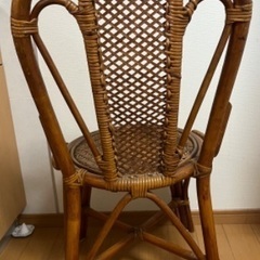 台湾製ダイニングチェア×2の画像