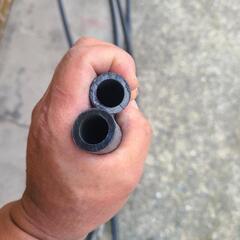 水道 井戸水 農水DIYポリパイΦ13mm 約15mの画像
