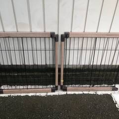 フェンス3枚組の画像