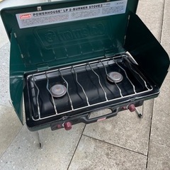Colemanツーバーナーストーブ
