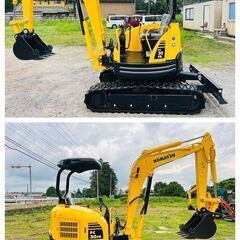 KOMATSU コマツPC30FR-1 (ヤンマー VIO 30 OEM) ● 油圧ショベル ユンボ ● 1562 時間 ● 3Tクラス●ゴムクローラー ●倍速付きの画像