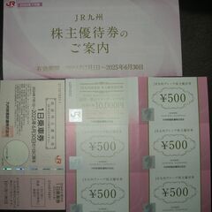 株主優待券JR九州　2024/7/1~2025/6/30日有効