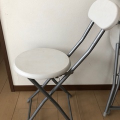 ⭐︎お取引き中⭐︎ニトリの折りたたみイス　2脚の画像