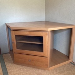 コーナー用テレビ台