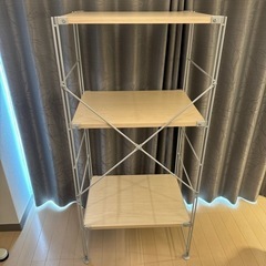 無印良品　スチールユニットシェルフの画像