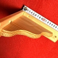     棚受け、wood (DIY)の画像