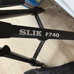 ☆値下げ☆ロ2406-1007 SLIK 3脚 F740 キズ汚れ有り 保存袋/箱付きの画像