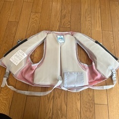 ジュニア用フローティングベスト　ライフジャケットS（ピンク）　未使用の画像