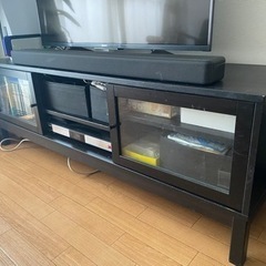 イケア　IKEA テレビボード 家具 収納家具 テレビ台 黒色