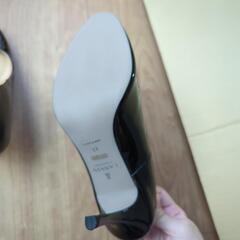 【新品】23cm LANVIN（ランバン）ハイヒール　黒パンプスの画像