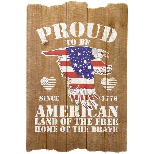 ウッドボード PROUD TO BE AMERICAN★