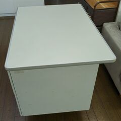 事務机 片袖机 旧JISサイズ 鍵1本アリ【引取限定・現状渡し】カグマニアの画像