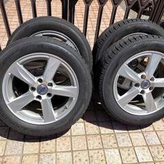 タイヤ　ホイール　VOLVO V40 純正アルミ　YOKOHAM...