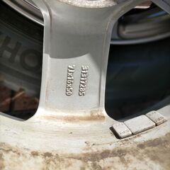 タイヤ　ホイール　VOLVO V40 純正アルミ　YOKOHAMA IceGUARDE iG60 205/55R16　7Jx16x50 PCD108の画像