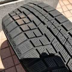 タイヤ　ホイール　VOLVO V40 純正アルミ　YOKOHAMA IceGUARDE iG60 205/55R16　7Jx16x50 PCD108の画像