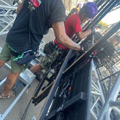 【有名アーティスト（韓流多数）のツアーライブスタッフ】髪型服装TATOO自由　未経験問題なし！の画像