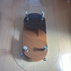 ガラスローテーブル
