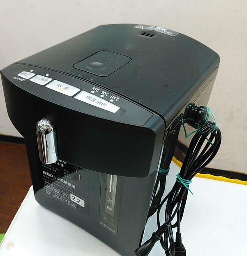 セール！品質保証☆配達有り！2000円(税別）アイリスオーヤマ 2.2L 電動ポット