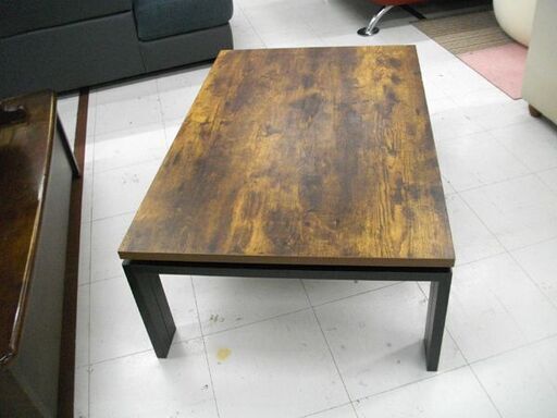 ニトリ リビングこたつ フロットC 105 ヴィンテージBR こたつテーブル