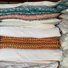 掛布団、敷布団の画像