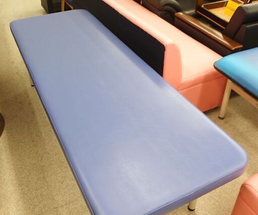 ② パラマウントベッド 施術台 約182cm 診療台 診察台 KC-262 ブルー系