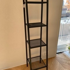　IKEA　LERBERG レールベリ シェルフユニット, ダー...