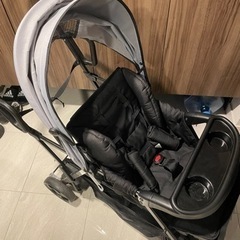 美品　Nebio アミティエF 二人乗りベビーカー　カトージ　