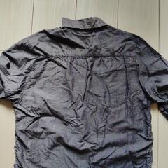 レディース　シャツ　サイズS　七分袖　シワ加工の画像