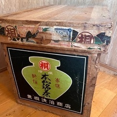 古い茶箱