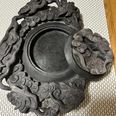 硯　中国　アンティークの画像