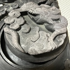 硯　中国　アンティークの画像