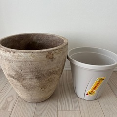テラコッタ　根張り鉢　植木鉢