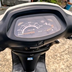 ホンダ　スペーシー100 4st 書類　鍵あり通勤　通学　エンジン始動動画あり　奈良県　広陵町　原付2種　ピンクナンバーの画像