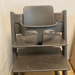ストッケ　トリップトラップ　ベビーセット　ヘイジーグレーの画像