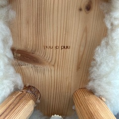 北欧 puu ja puu/プーヤプー 子羊/Mee 羊型スツールの画像