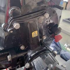 二馬力ボート、船外機の画像