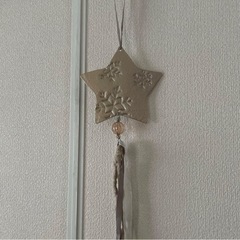 ドイツ　クリスマスマーケット購入　オーナメント　星の画像