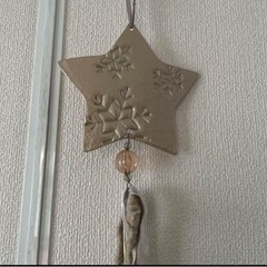 ドイツ　クリスマスマーケット購入　オーナメント　星の画像