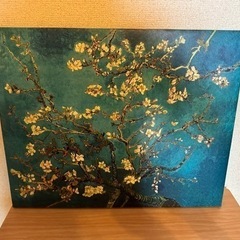 花咲くアーモンドの木の枝　ゴッホ　キャンバス　ポスター　絵画