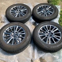 cx8 cx5純正17インチアルミホイール スタッドレスタイヤ付き