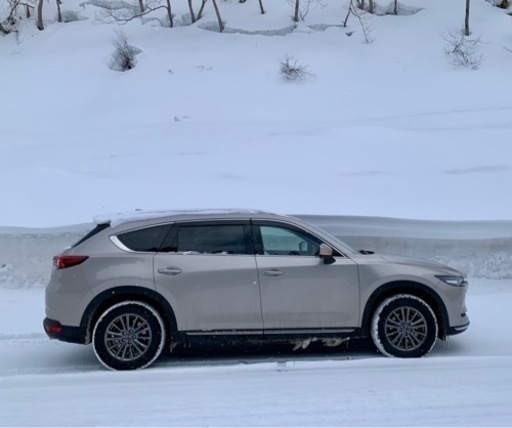 cx8 cx5純正17インチアルミホイール　スタッドレスタイヤ付き