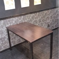 家具 ダイニングテーブル☆シンプルなブラウン