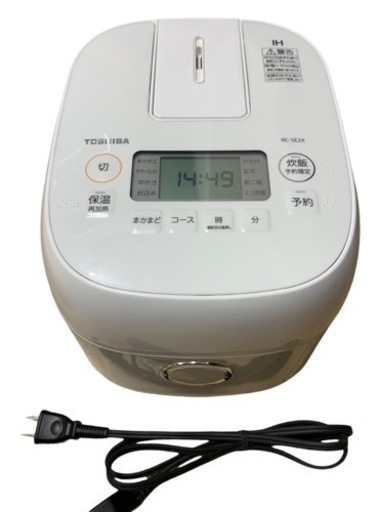 東芝 TOSHIBA RC-5E2X IHジャー炊飯器 炊飯器 2023年製